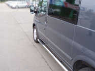 Ford Transit 2014- Seitliche Rohre (2 Stk., Edelstahl) Foto 2