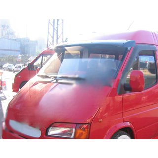 Frontscheibenblende (schwarz glanz, 5mm) Ford Transit 1991-2000 Foto 2