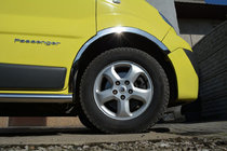 Opel Vivaro 2001–2015 Radlaufblenden Edelstahl (4 Stk.) Foto 1