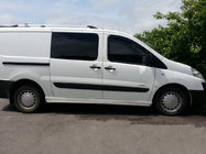 Citroen Jumpy 2007–2017 Seitliche Rohre (2 Stk., Edelstahl) Ø60, kurzer Radstand Foto 1
