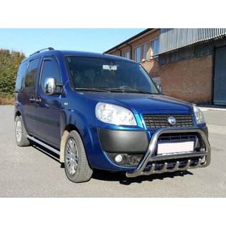 Frontbügel WT003 (Edelstahl) Fiat Doblo I 2005-2010