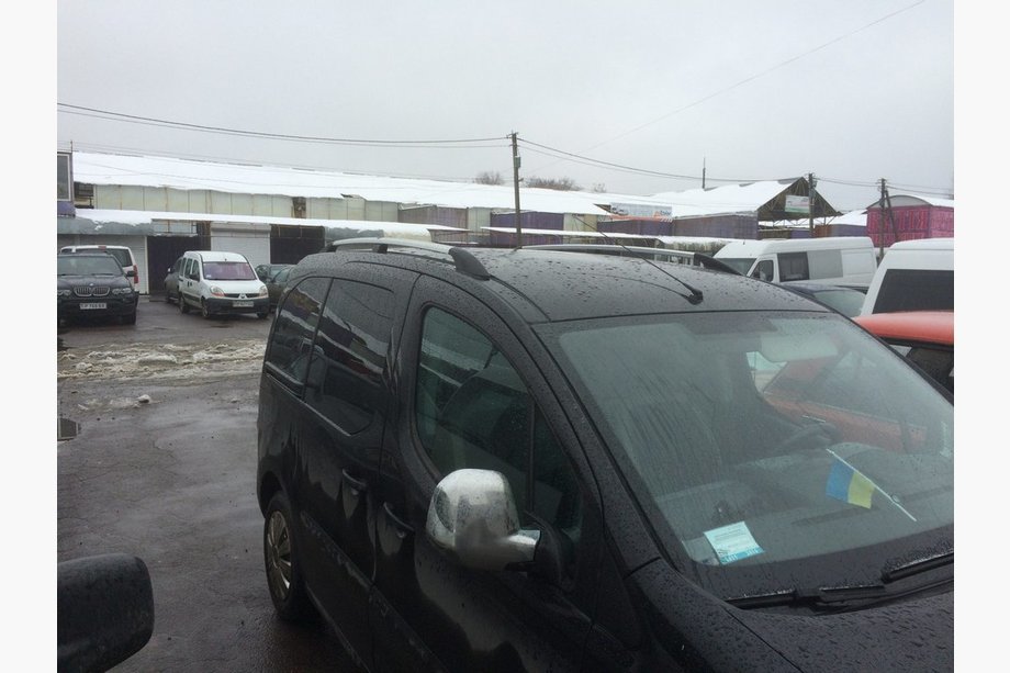 Citroen Berlingo 2008-2018 Chrom Dachreling Mit Metallfüßen Foto 3