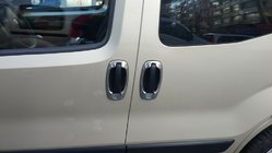 Opel Combo 2012-2018 Chrom Abdeckungen um die Türgriffe (4 Stk, Edelstahl) Carmos - Türkischer Edelstahl Foto 7