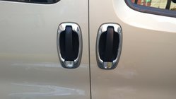 Opel Combo 2012-2018 Chrom Abdeckungen um die Türgriffe (4 Stk, Edelstahl) Carmos - Türkischer Edelstahl Foto 8