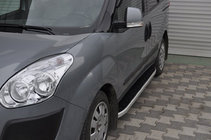 Fiat Doblo II 2010-2022 Seitenschweller Fullmond (2 Stk., Aluminium) Foto 3
