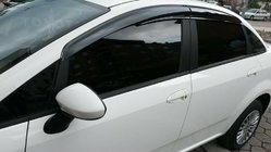 Fiat Linea 2006-2018 Windabweiser (4 Stk., Sunplex Sport) Foto 2