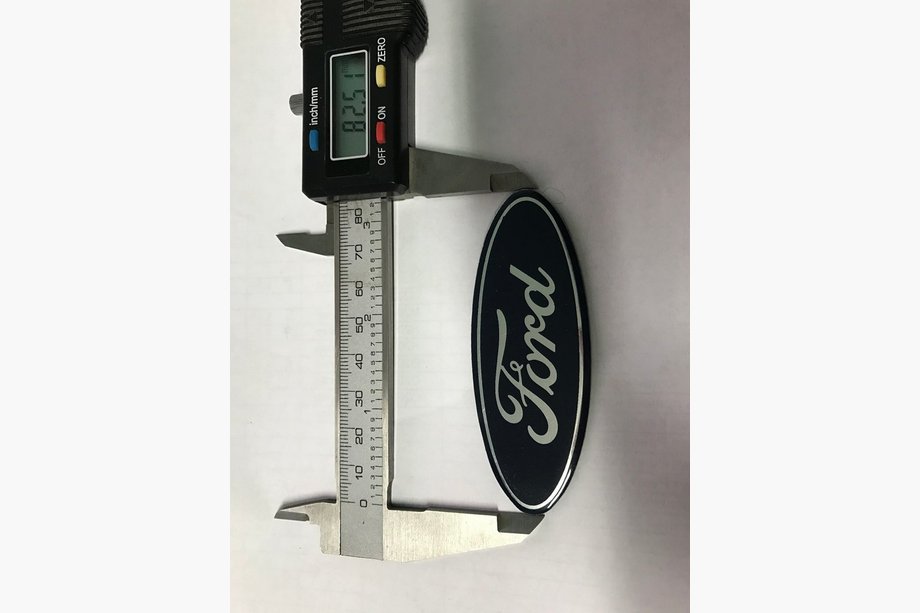 Ford Transit 2000–2014 Emblem Ford Aufkleber (82,55 mm) Image