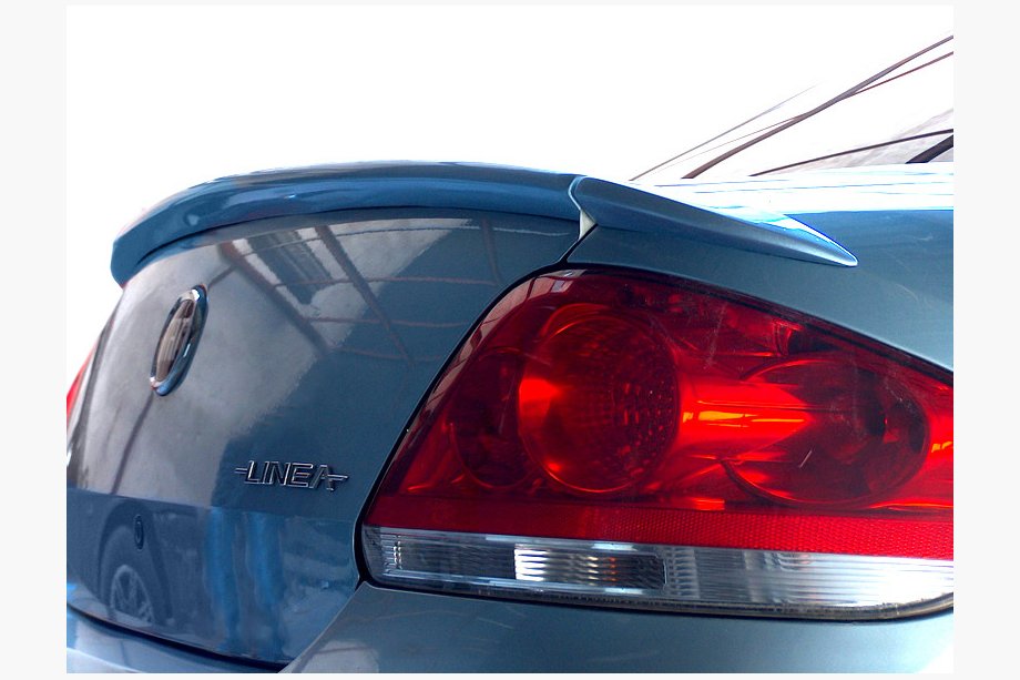 Fiat Linea 2006-2018 Heckspoiler in 3 Teilen (grundiert zum Lackieren) Image