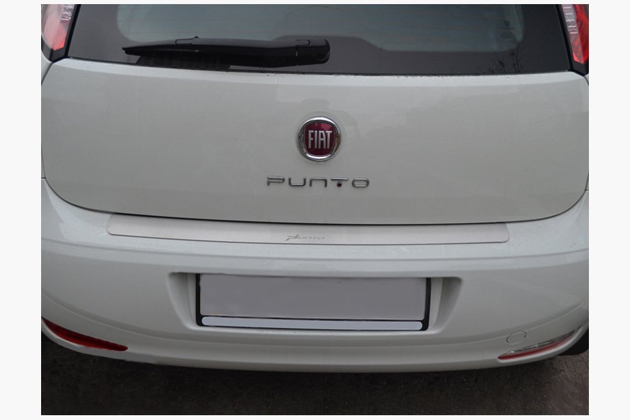 Fiat Punto Grande/EVO 2006-2018 Heckstoßstangenschutz Nataniko (2011+, Edelstahl) Image