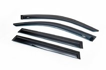 BMW X3 F25 2011-2018 Windabweiser (4 Stk, HIC) Foto 3