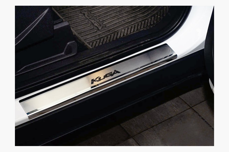 Ford Kuga/Escape 2013-2019 Einstiegsleisten Abdeckungen Nataniko (4 Stk., Edelstahl) Standard - Lohmann Band, 0.5 mm Image