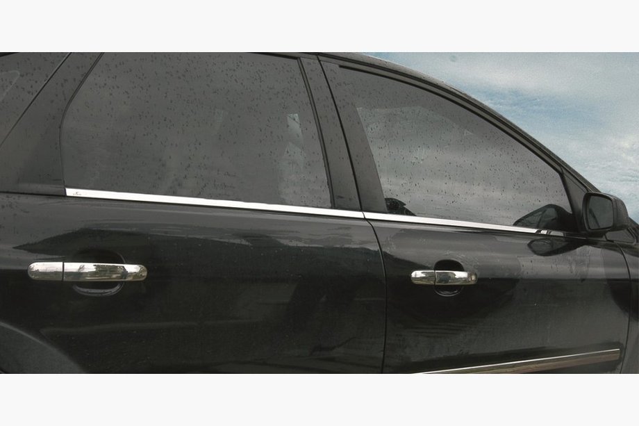 Ford C-Max 2004-2010 Fensterzierleisten außen Edelstahl (4 Stk.) Foto 1