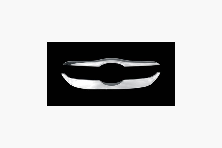Ford Fiesta 2008-2017 Chrom Blenden um den Kühlergrill (2 Stk, Kunststoff) Image