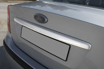Ford Focus II 2005-2008 Kofferraumdeckel Leiste (SEDAN, Edelstahl) Carmos - Türkischer Edelstahl Foto 1