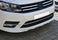 Volkswagen Caddy 2015-2020 Edelstahl Stoßstangenschutz (3 Stk) Foto 1