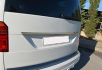 Volkswagen Caddy 2015-2020 Chromleiste über dem Kennzeichen (1-türig, Edelstahl) Foto 2