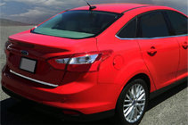 Ford Focus III 2011-2017 Kofferraumleiste 2011-2014 (Limousine, Edelstahl) Foto 1