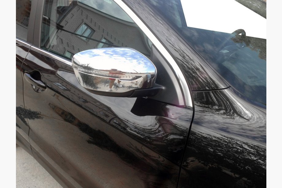 Nissan Qashqai 2014-2021 Chrom Spiegelabdeckungen (2 Stk, Kunststoff) Image