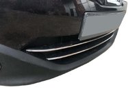 Nissan Qashqai 2010-2014 SALE! Zierleisten für unteren Kühlergrill (2 Stk, Edelstahl) Foto 1