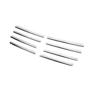 Grill Abdeckungen 2001-2007 (8 Stk, Edelstahl) Opel Vivaro 2001–2015 Foto 2