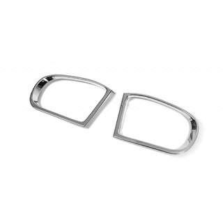 Spiegelblenden Chrom (2 Stk., Kunststoff) Mercedes C-class W203 2000-2007 Foto 2