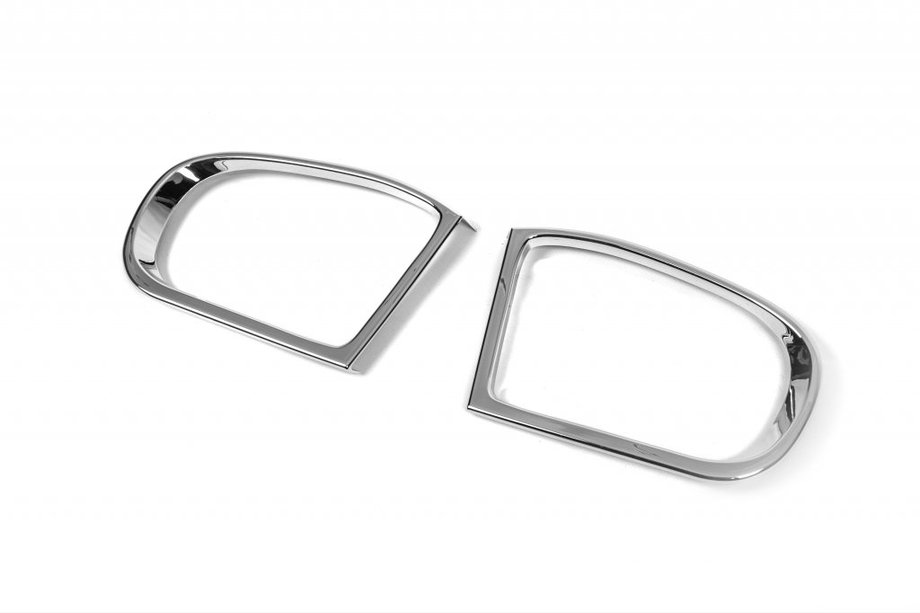 Mercedes C-class W203 2000-2007 Spiegelblenden Chrom (2 Stk., Kunststoff) Foto 2