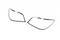 BMW 5 Series E60/E61 2003-2010 Chrom Blenden für Rückleuchten (2 Stk., Kunststoff) Foto 2