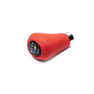 Schaltknauf OEM (Kunstleder, glatt rot) BMW 3er E30 1982–1994 Foto 1