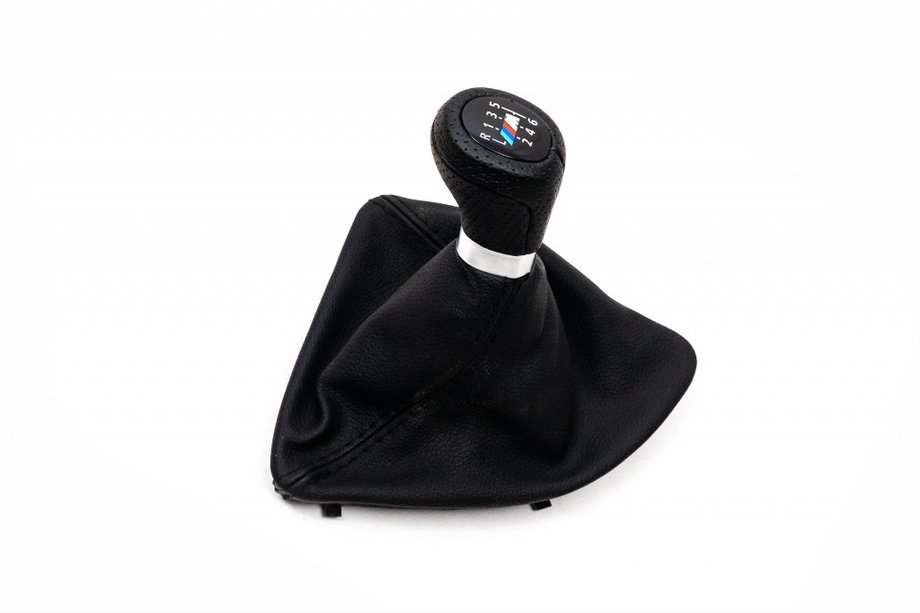 BMW 1 Series E81/E82/E87/E88 2004-2011 Schaltmanschette + Schaltknauf OEM V1 (Kunstleder) Image