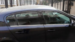 Opel Astra H 2004-2013 Fensterrahmen Zierleisten Edelstahl Foto 4