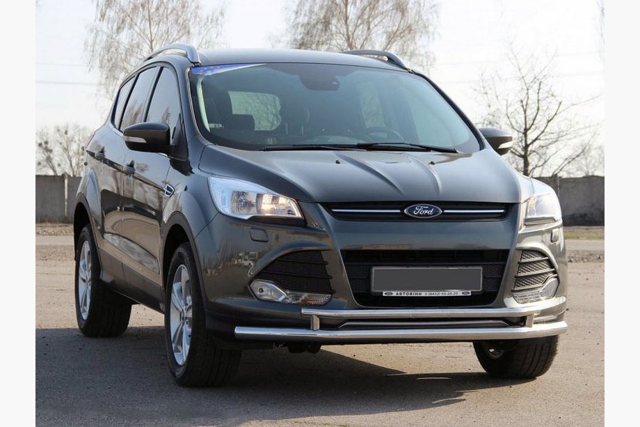 Ford Kuga/Escape 2013-2019 Frontschutzbügel ST014 (Edelstahl) 60/42 mm Image