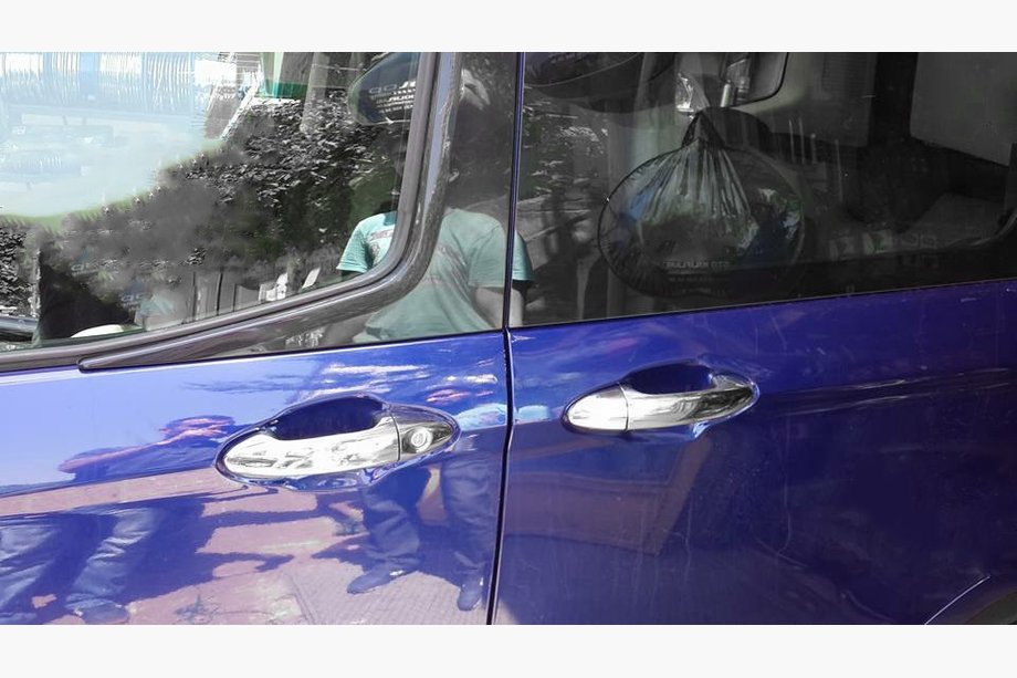 Ford Courier 2014-2023 Chrom Türgriffblenden (4 Stk., Edelstahl) OmsaLine - Italienischer Edelstahl Image