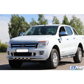 Frontschutzbügel ST016 (Edelstahl) Ford Ranger 2011–2022 Foto 2