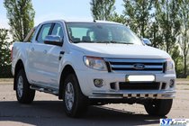 Ford Ranger 2011–2022 Frontschutzbügel ST016 (Edelstahl) Foto 3