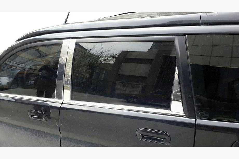 Honda HR-V 1998-2006 Edelstahl Türsäulen Zierleisten Image