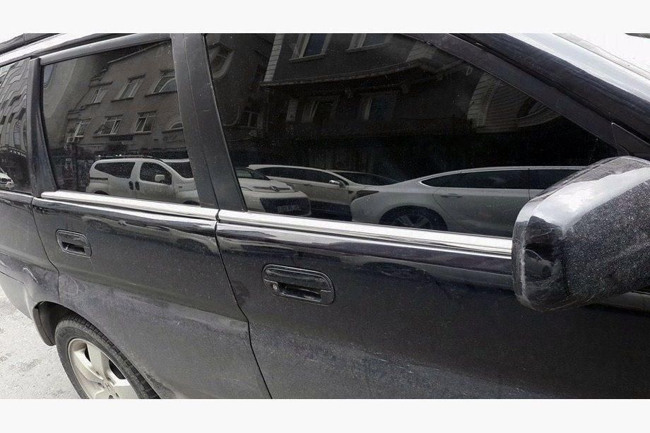 Honda HR-V 1998-2006 Fensterleisten Edelstahl (4 Stk) Image