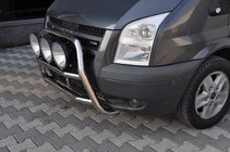 Ford Transit 2000–2014 Frontbügel WT018 (2006-2014, Edelstahl) Foto 2