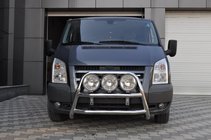 Ford Transit 2000–2014 Frontbügel WT018 (2006-2014, Edelstahl) Foto 3