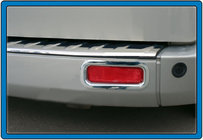 Ford Custom 2013-2022 Zierleisten fuer hintere Reflektoren (2 Stk, Edelstahl) OmsaLine - Italienischer Edelstahl Foto 1