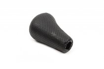 BMW 3er E30 1982–1994 Schaltknauf OEM (Kunstleder, schwarze Perforation) Foto 2