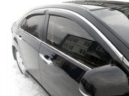 Volkswagen Passat B6 2006-2012 Windabweiser mit Chromleisten (4 Stk, Taiwan) Foto 1