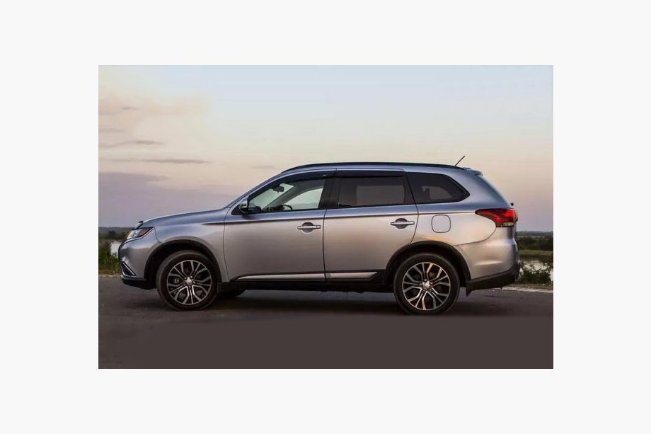 Mitsubishi Outlander 2012-2021 Windabweiser (4 Stk, Niken) Image