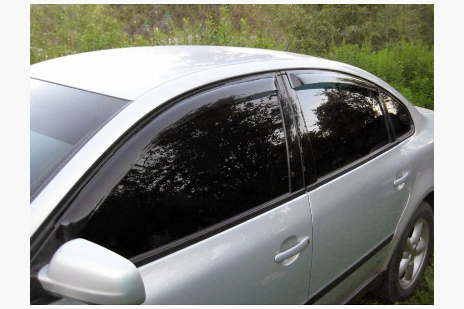 Volkswagen Passat B5 1997-2005 Windabweiser SD (4 Stk, Niken) Image