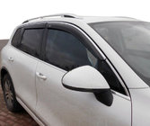 Volkswagen Tiguan 2007-2016 Windabweiser mit Chromleisten (4 Stk, Niken) Foto 1