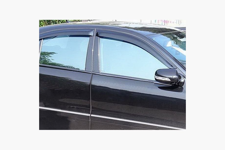 Mercedes E-class W211 2002-2009 Windabweiser SD (4 Stk, Cobra) Image