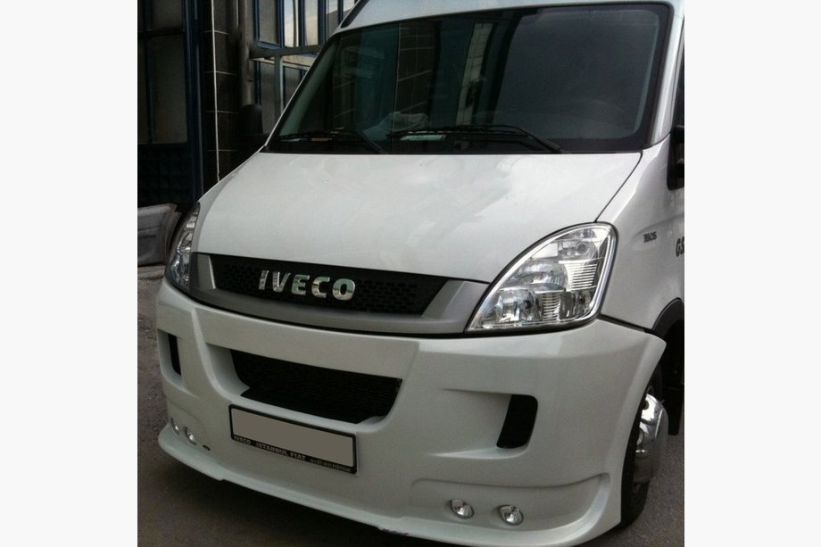 Iveco Daily 2006-2014 Frontstoßstangenlippe (grundiert zum Lackieren) Image