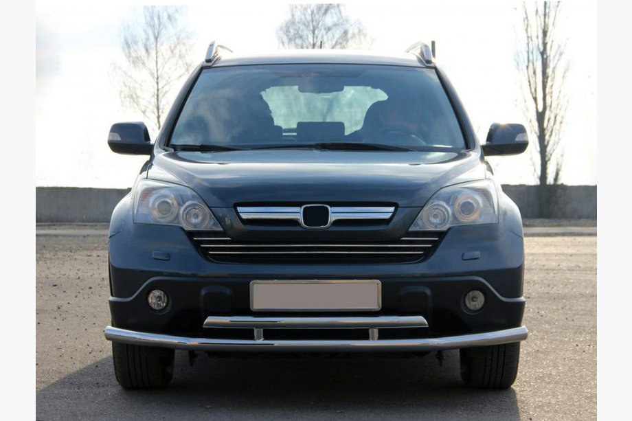 Honda CRV 2007-2011 Frontschutzbügel ST018 (Edelstahl) Image