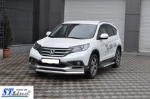 Honda CRV 2012-2016 Frontschutzbügel ST008 (Edelstahl) Foto 3