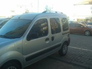 Renault Kangoo 1998-2008 Dachreling Chrom Standardbasis, Kunststofffüße Foto 3