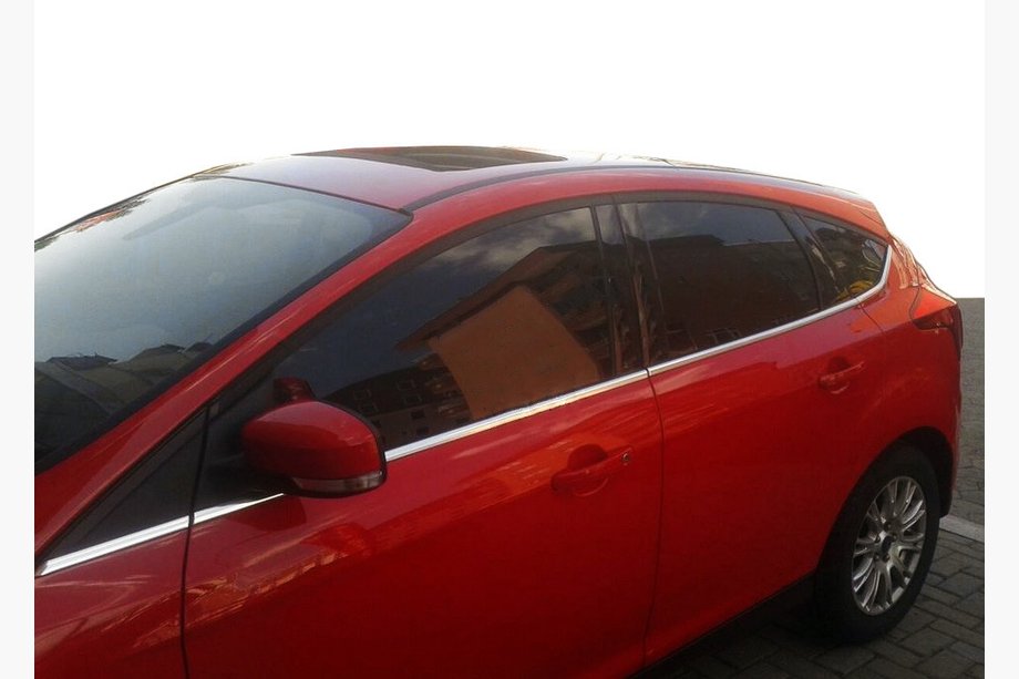Ford Focus III 2011-2017 Fensterunterkante Zierleisten Edelstahl (8 Stk) Limousine, OmsaLine - Italienischer Edelstahl Foto 6